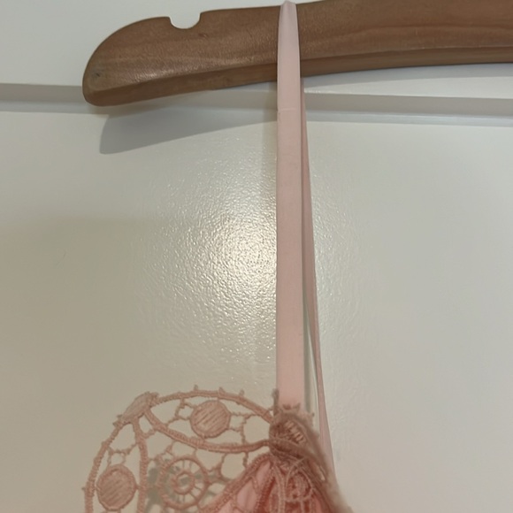 NWT Zac Posen Viola Lace Pink Salmon Dress - Picture 7 of 12